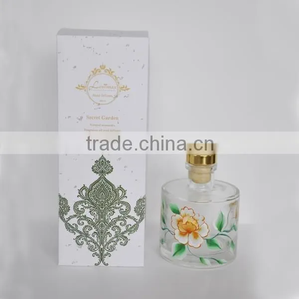 Luxury Home fragrance Aroma Reed Diffuser with glass bottle SA-2236