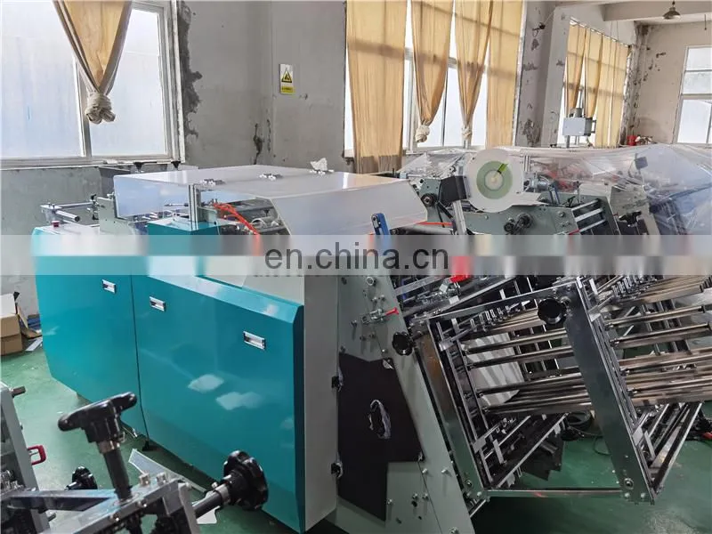 HBM1000 Automatic 3D 3-dimensional 4 corner french fried chips hamburger Burger Paper box making machine