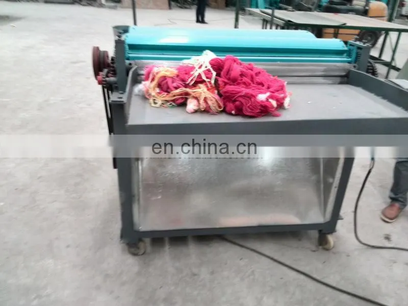Low noise textile industry use cotton fiber wool opening machine