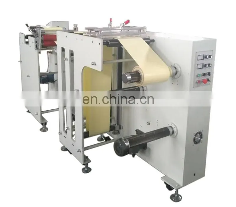 Copper rewinder PET PVC film label paper unwinding and rewinding machine