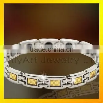 cheap fine jewelry classic stainless stretch mens bracelet
