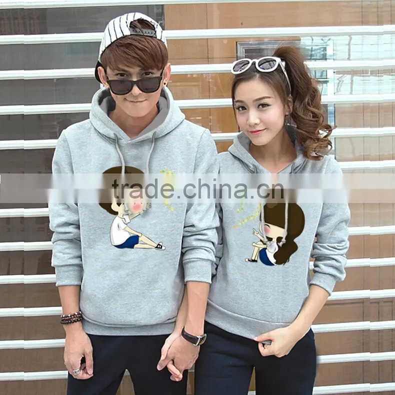 plain lady jacket from alibaba China manufacturer/couple hoodie jacket for lover from knitting professional knitting factory