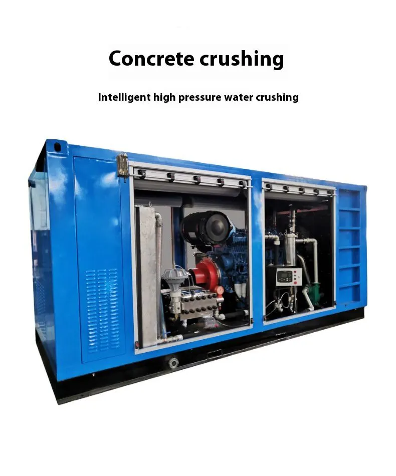 New Condition Electric Concrete Crusher Robot High-Pressure Automatic Cleaner for Cold Water Cleaning Process for Bridge