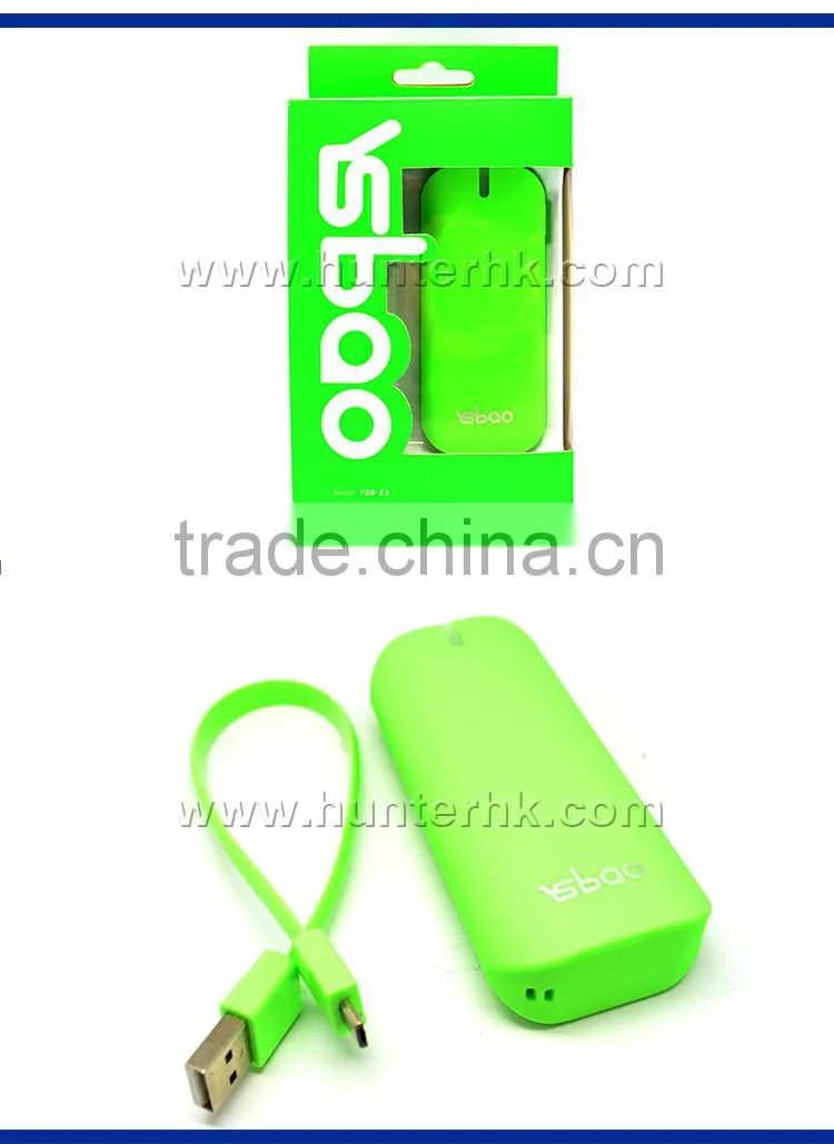 Top Quality Colorful 5600 MAH Portable Power Bank