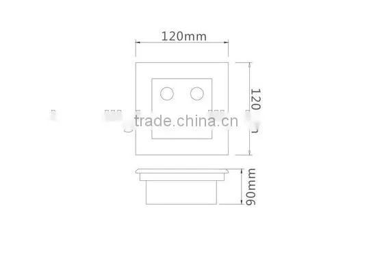 Zhejiang Manufacturer Factory Price Outdoor IP65 RGB LED Underground Light