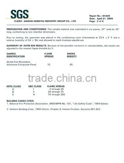 SGS Test Report