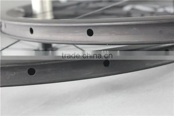 Wide carbon fiber wheelset 40mm carbon clincher wheelset W40C