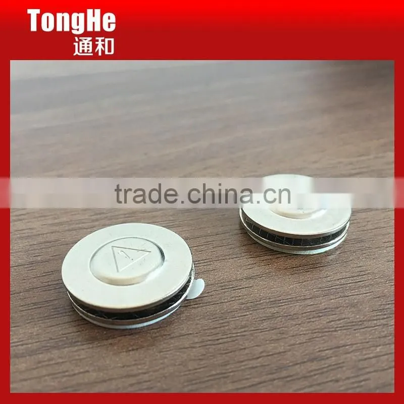 Plastic Magnetic Button Name Badge