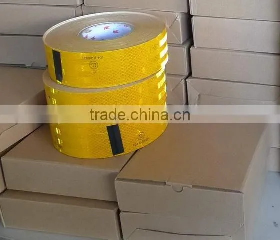 3M reflective tape 983D 5cm*45.7m red with white color