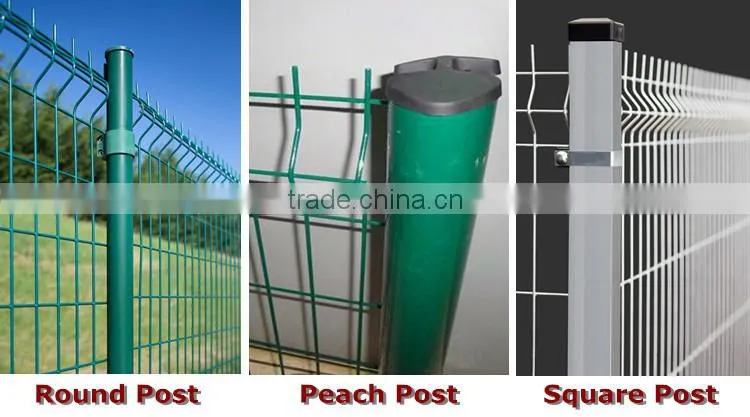 3D Curved Welded Wire Mesh Fence Panel
