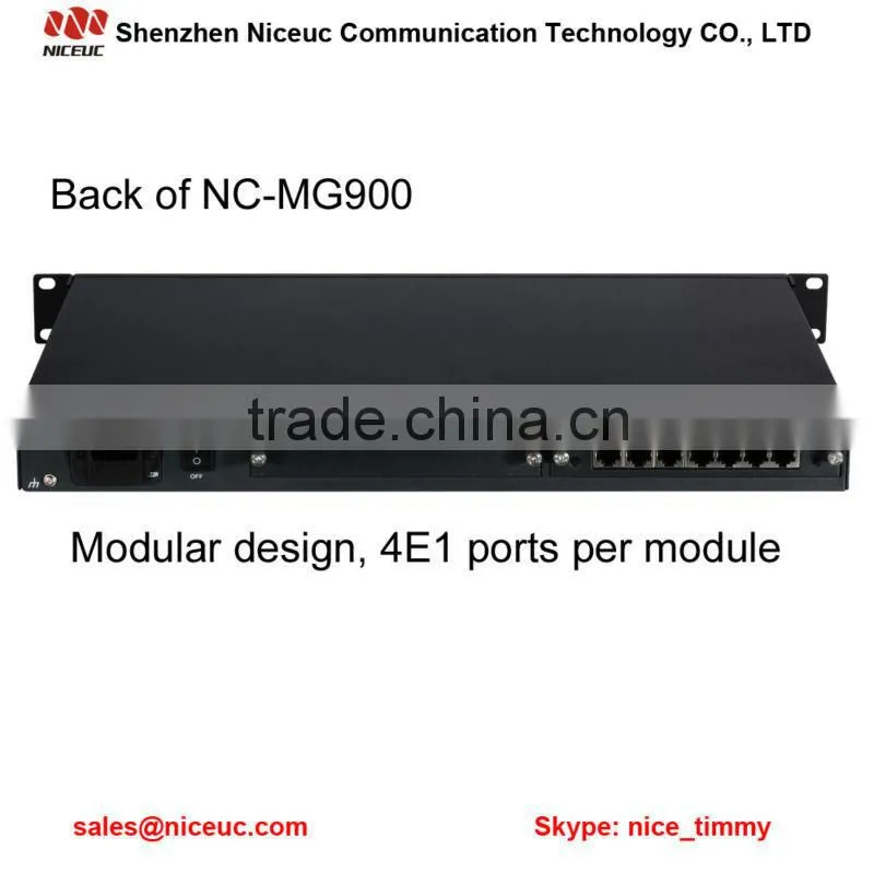 Media Converter from E1 to SIP