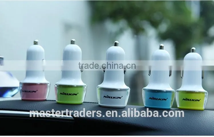 Original Nillkin Jelly Dual USB Car Charge For Digital Device MT-3152