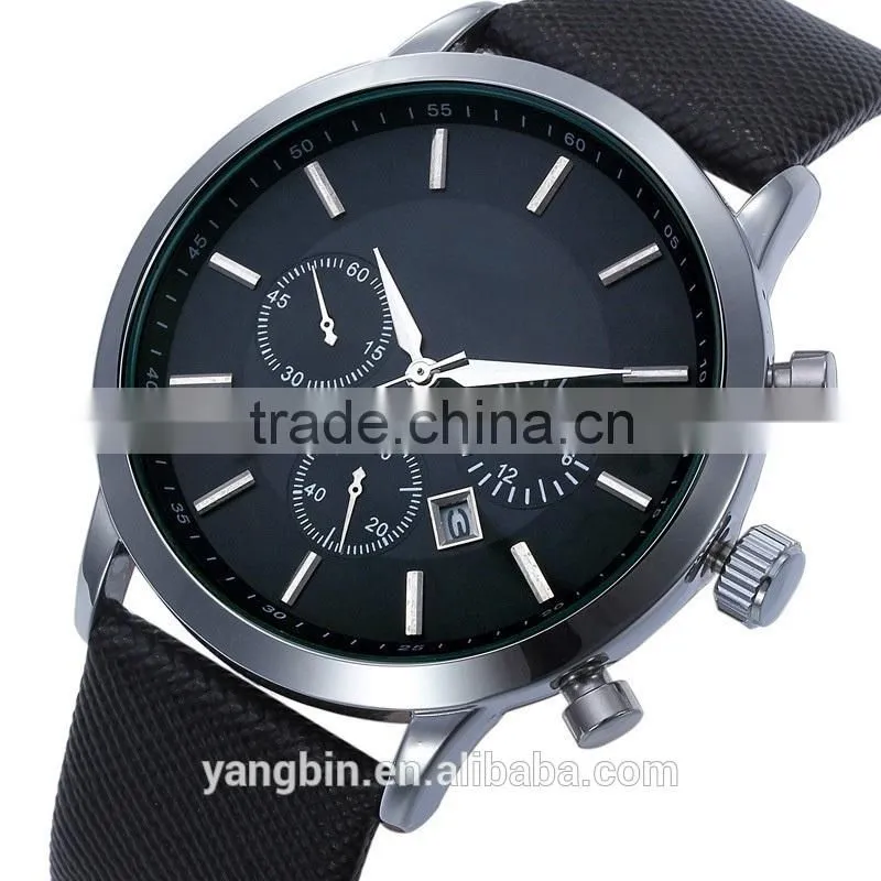 Current Stainless steel case Japan quartz movt wholesale men Watch