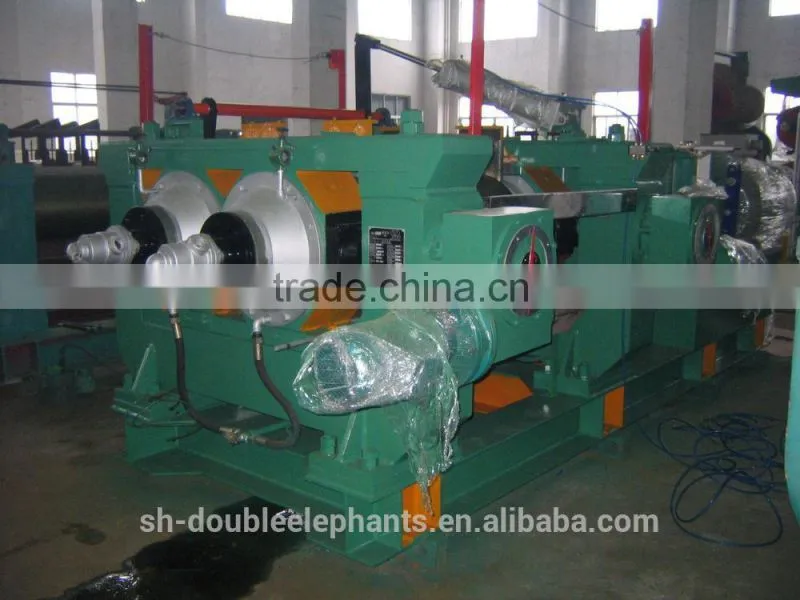 Rubber refiner mixing mill