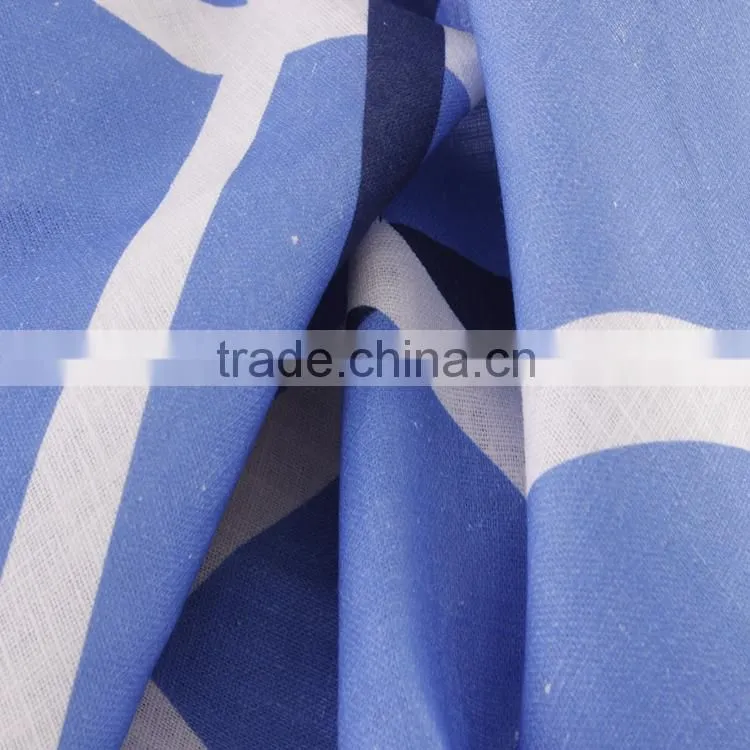 light woven textile printed poplin cotton fabric for baby clothing fabrics