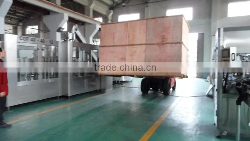 Production Line drink carbonated
