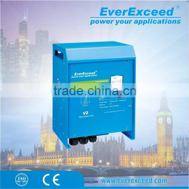 EverExceed PowerChampion Series Industrial 5kva Online UPS with CE/ IEC/RoHS/ ISO14001/ISO9001 Certificates