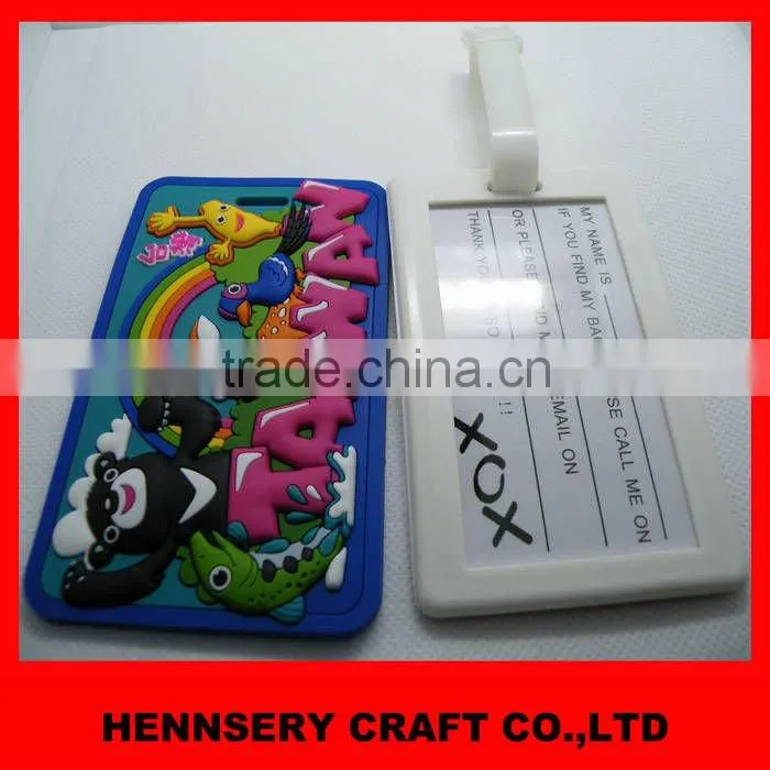 luggage tag with loop strap