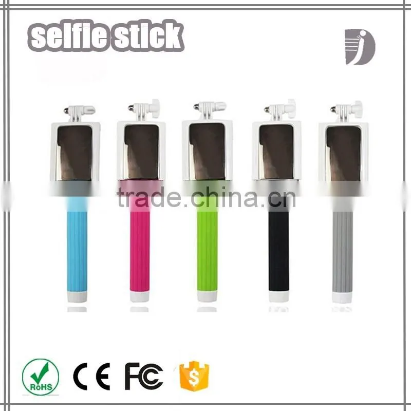High margin products selfie stick with cable
