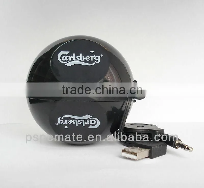 Football Shape Mini USB Computer Speaker
