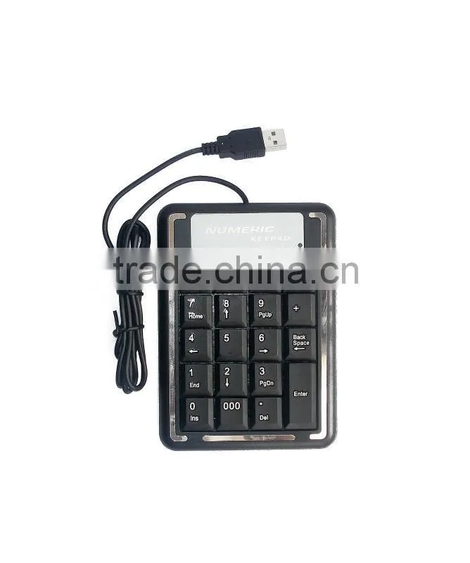 New Usb 18 Keys Silicone Numerical Keypad For Pc Laptop