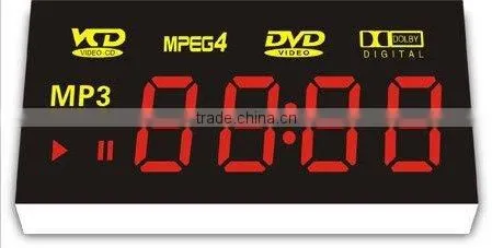 7 segment led display outdoor digit 3