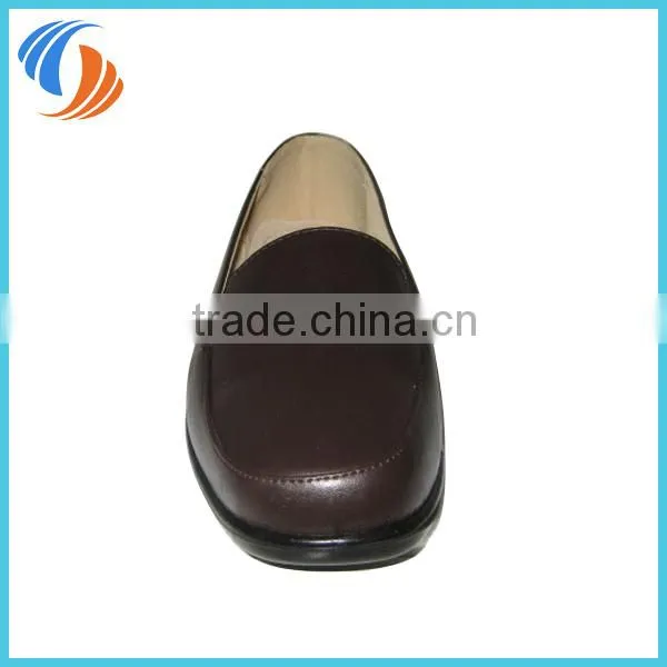 Women Brown Casual Shoes PU Leather Shoes