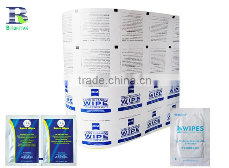 alcohol disinfection pad alcohol prep pad packaging paper