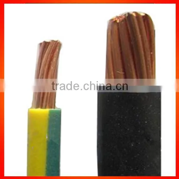 600V single core cu/pvc 600v insulated pvc copper strand TW THW cable wire