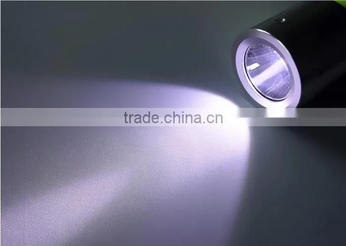 Factory Supply High Power ABS Waterproof 10w Xml T6 Led Diving Flashlight With 1*18650 Battery