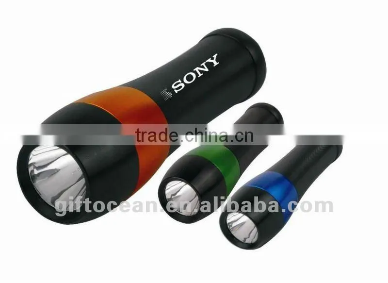 promotional 9 LED torch, LED gift torch light, alloy torch