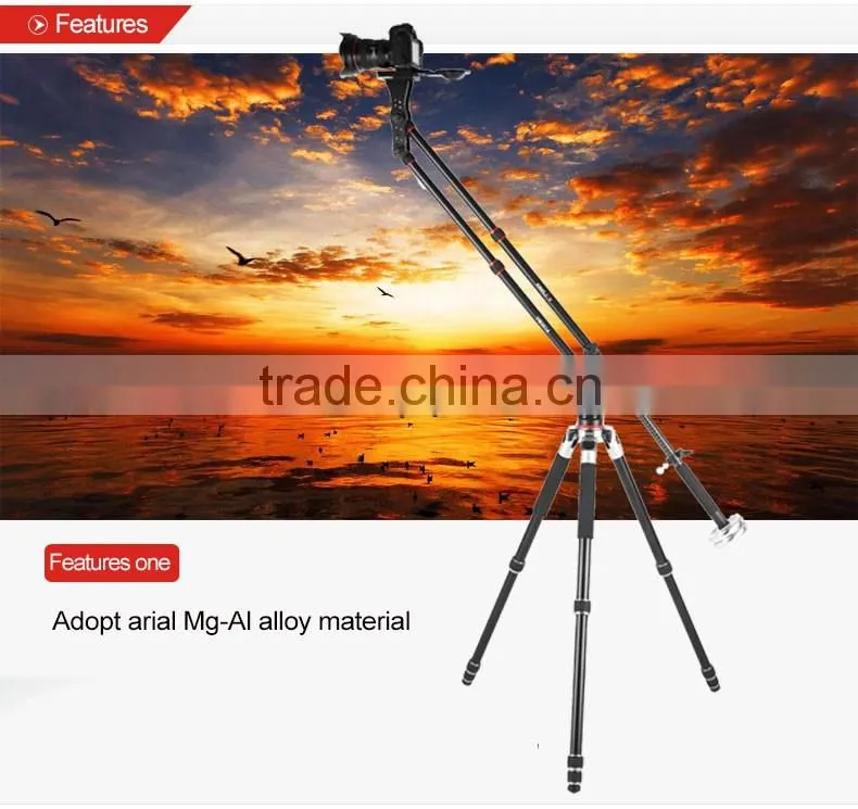 Kingjoy High strength mini aluminum extended jib crane VM-301