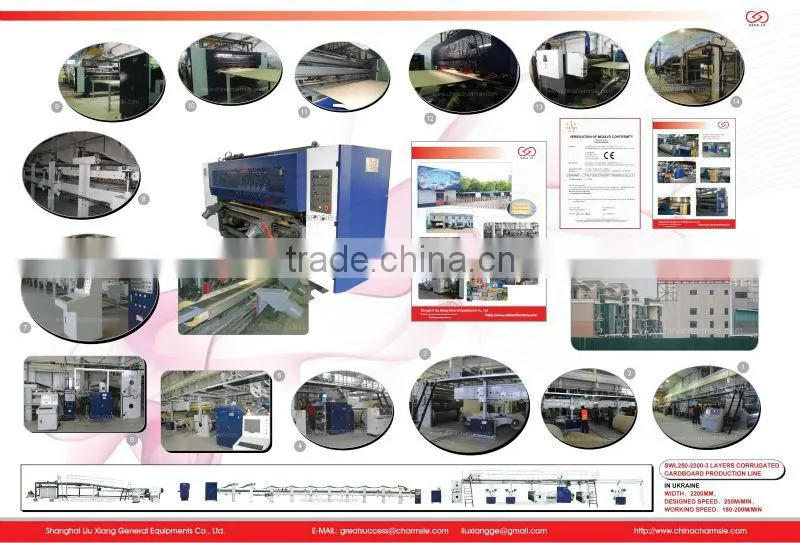 GIGA LX used corrugated carton flexo printing machine
