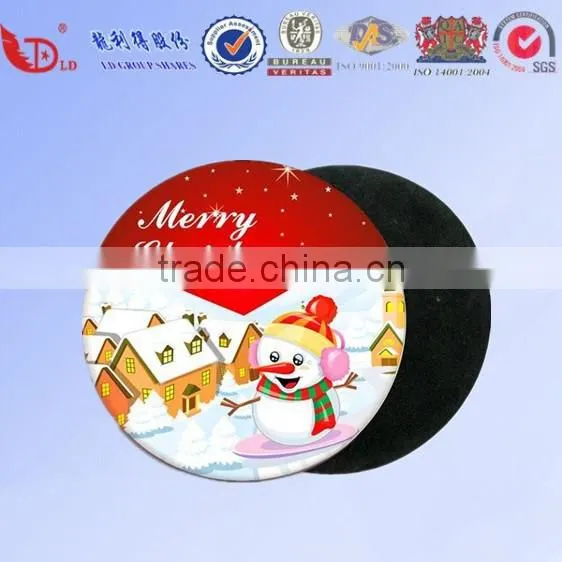 Wholesale recyclable paper feature coaster