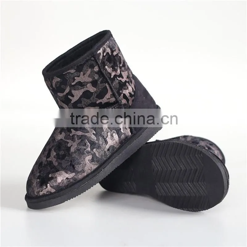 Ladies slipper boot with EVA sole