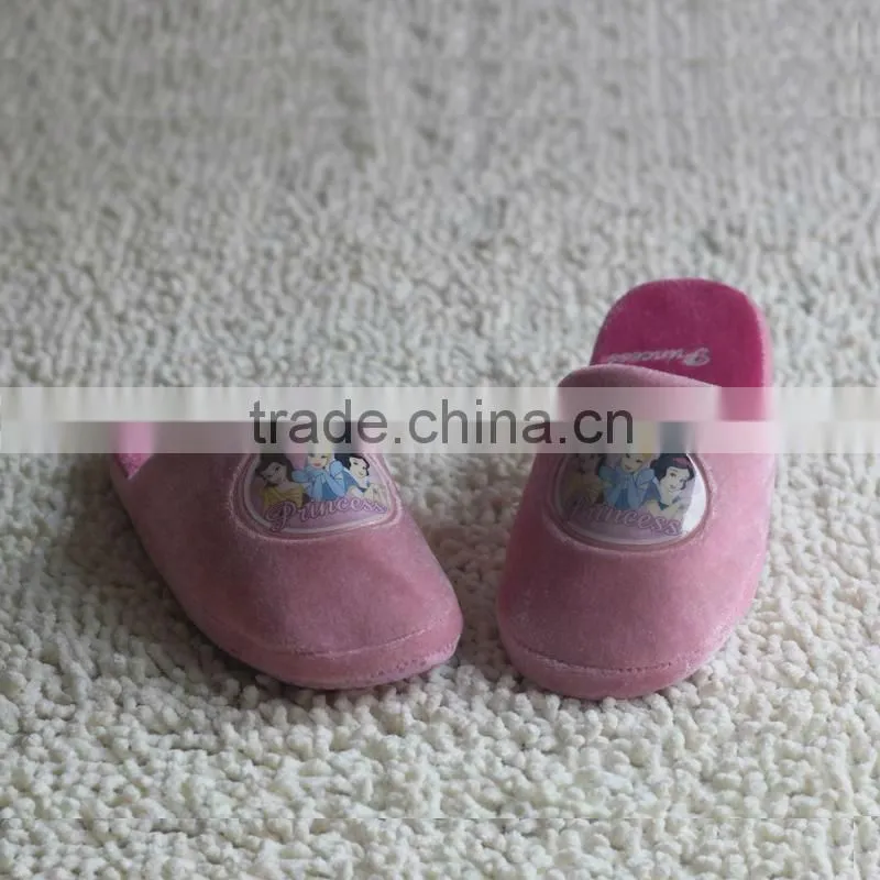 colorful cotton kids slippers