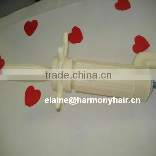 GREAT white plastic wig stand