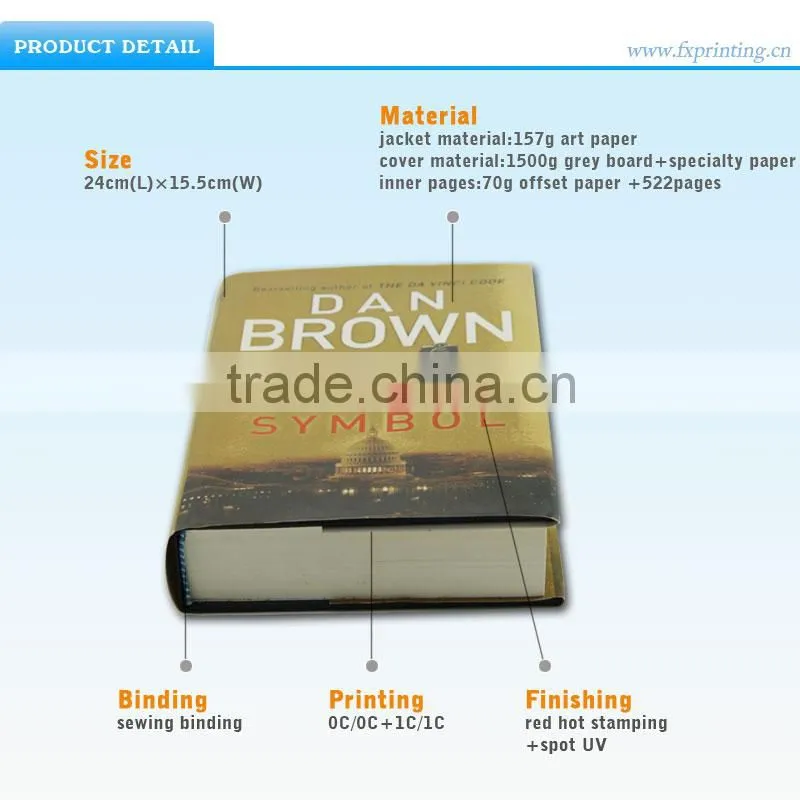 China Cheap Custom Printing Hardcover Book