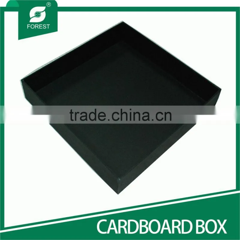 MATT BLACK HIGH END CARDBOARD BOXES FOR JEWELRY PACKAGING WITH CUSTOM LOGO