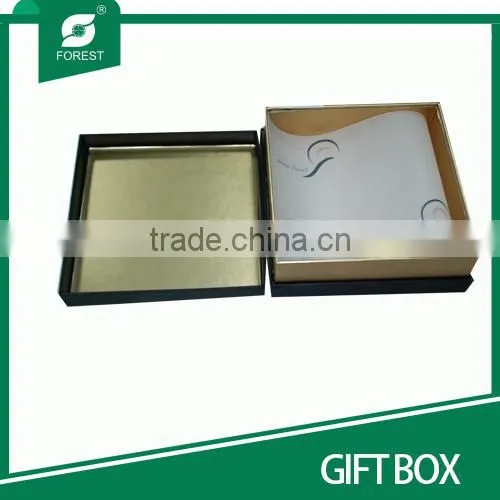 BLACK MATT FINISHING GIFT BOX CARDBOARD GIFT BOX