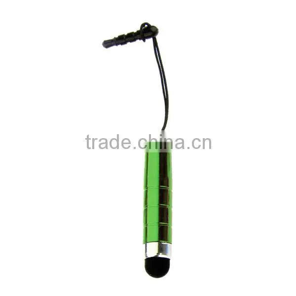 Purple Universal Touch Screen Dust Plug Tablet Stylus Pen