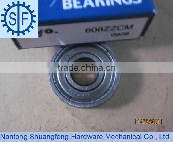 2013 Japanese Brand KOYO 625ZZ groove ball bearings