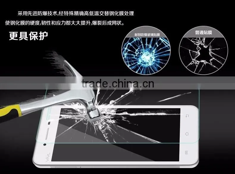 High Quality 9H Universal Clear Tempered Glass Screen Protector For Vivo Y27