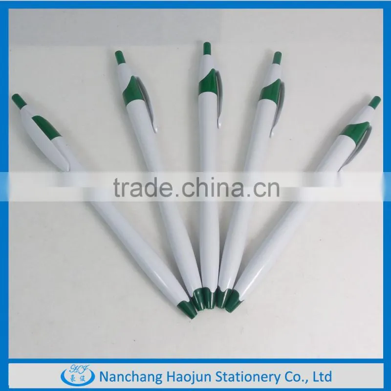 2015 Hot selling slim plastic cheap pen