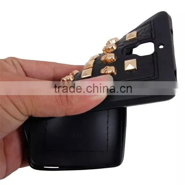 Punk Style Cellphone Case for MI 4,3d clinch and skull style case