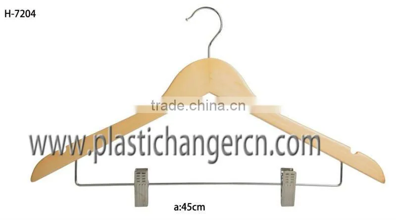 high quality wooden coat hanger, quality clothes hanger