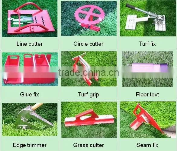 Artiticial grass tools for installation