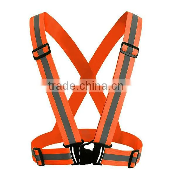 high visible elastic safety industrial safety belt with reflective tape