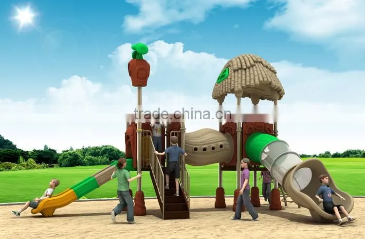 Commercial plastic outdoor playground equipment Wenzhou