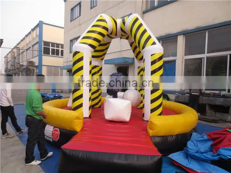 Outdoor wonderful inflatable wrecking ball for sale